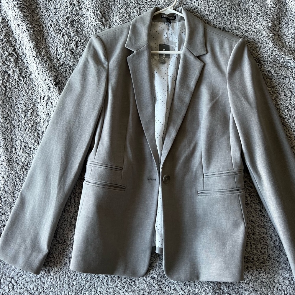 Light Grey Express Jacket / Blazer